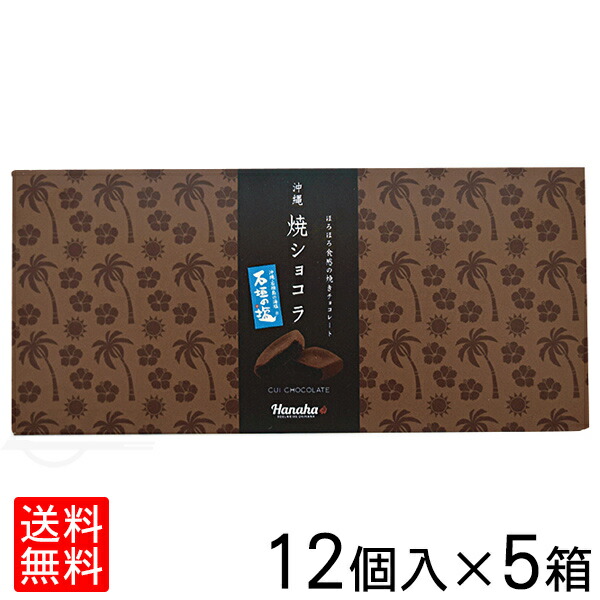 沖縄焼ショコラ 石垣の塩ショコラ 12個入 5箱セット 送料無料 沖縄お土産 お菓子 沖縄お土産 石垣の塩を使ったほろほろ食感の焼きチョコレート 全国では昨年被害にあった子どもの数が過去 Diasaonline Com