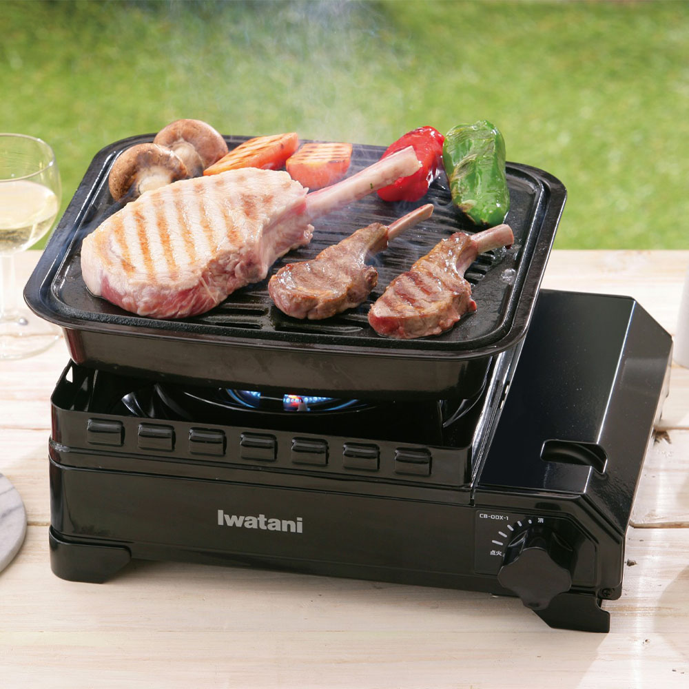 イワタニ タフまる&焼肉プレートL BBQセット販売 Iwatani カセットコンロ 屋外 イワタニ カセットフー タフまる
