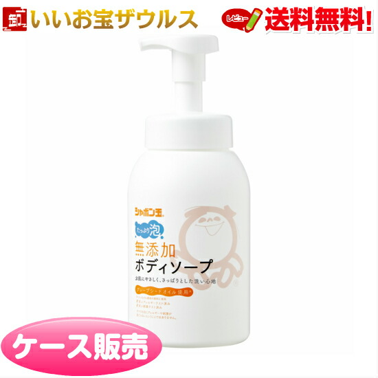 石けん玉無加えること上半身石けんたっぷり泡 本体570ml×12個 石けん玉石ケン［容れもの売りわたす］貨物輸送無料(構成要素領域除く)