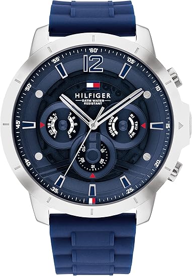 TOMMY HILFIGER トミーヒルフィガー 腕時計 1710489 ブルー メンズ【並行輸入品】