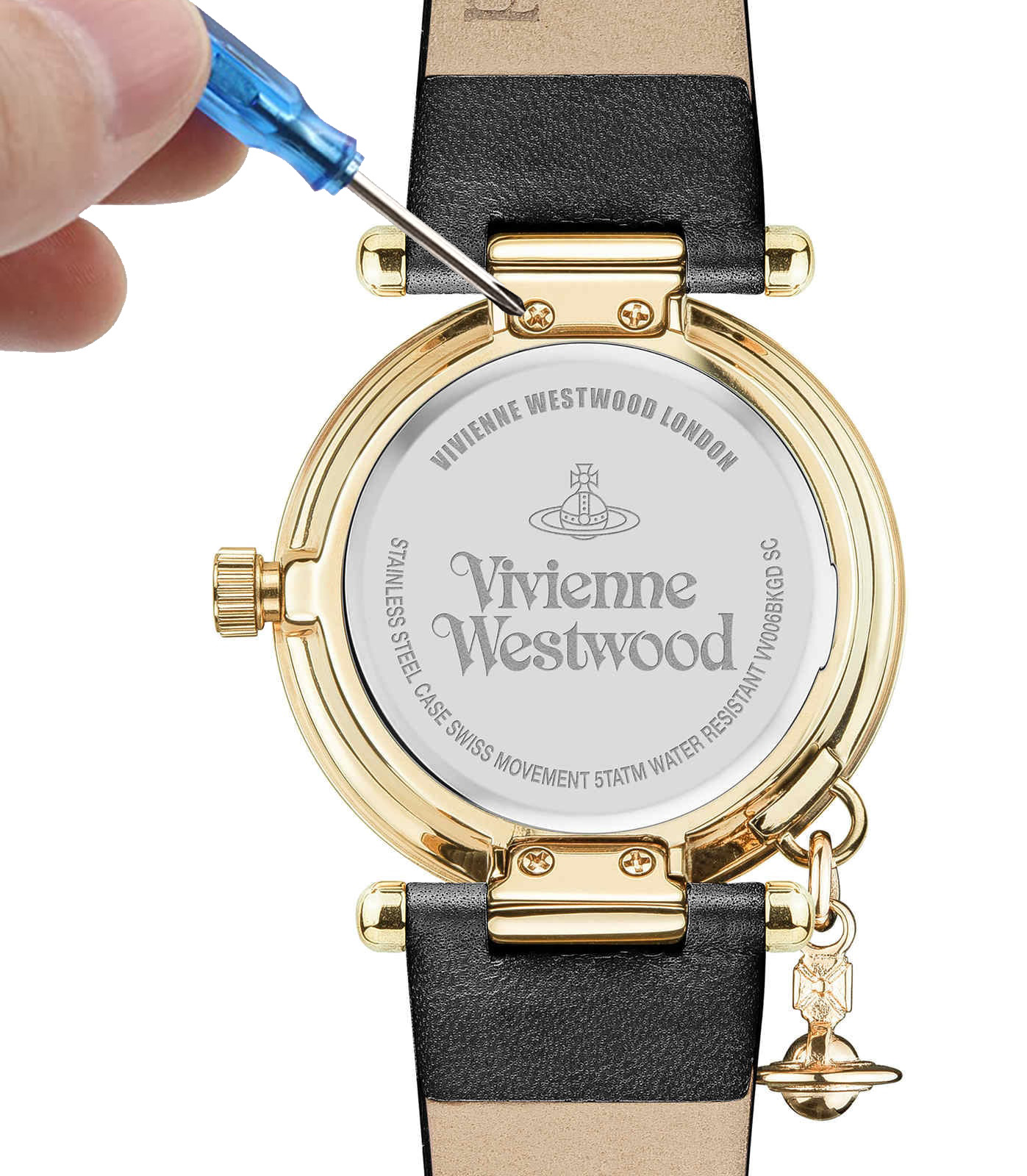 最大89%OFFクーポン ヴィヴィアン ウエストウッド 腕時計ベルト vivienne westwood バンド 交換 VV006 ksb