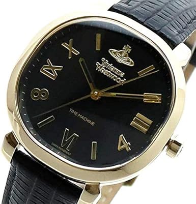 【Vivienne Westwood】腕時計 レザー ベルト VV012BK Vivienne Westwood MAN ヴィヴィアンウエストウッド メンズ
