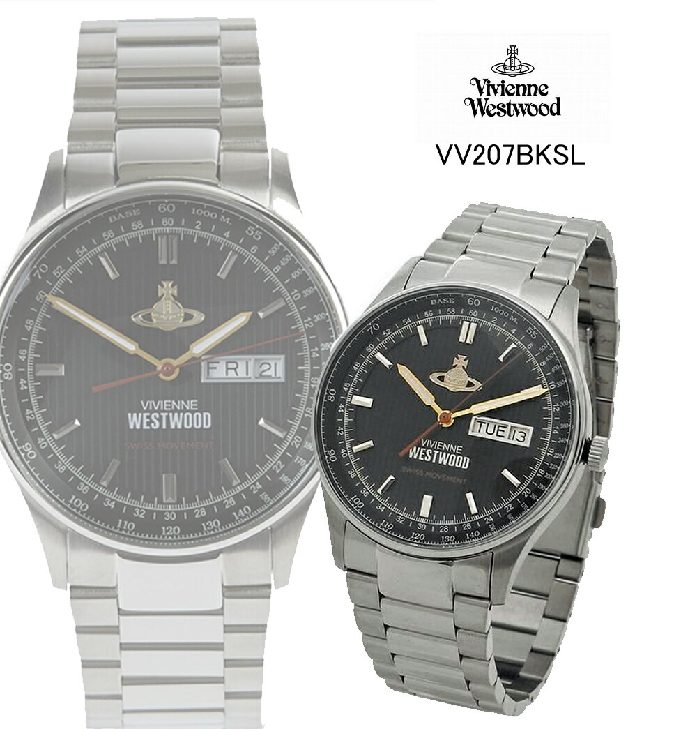 ヴィヴィアンウエストウッド 腕時計 VV192SLSL シルバー Vivienne Westwood] Men's Silver Stainless Steel VV192SLSL