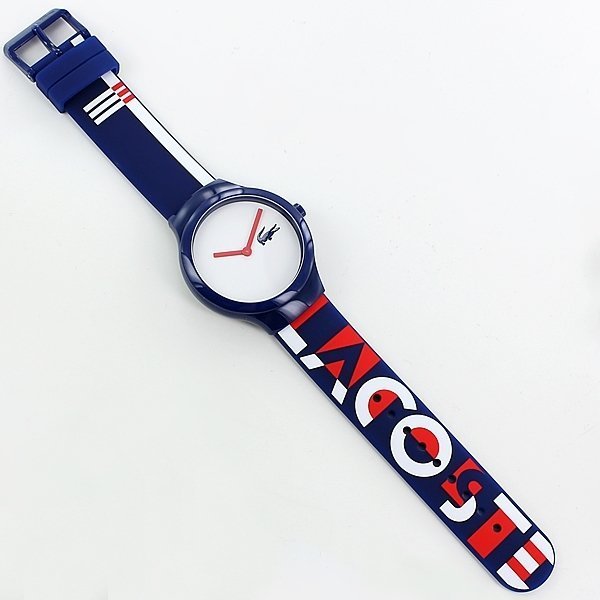 フラワーB ブルーグレイ ラコステ 腕時計 メンズ 2020122 - 通販 - www 