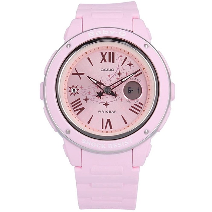 CASIO カシオ Baby-G レディース BGA-150ST-4A ピンク 海外モデル 腕時計 並行輸入品|王様舶来館
