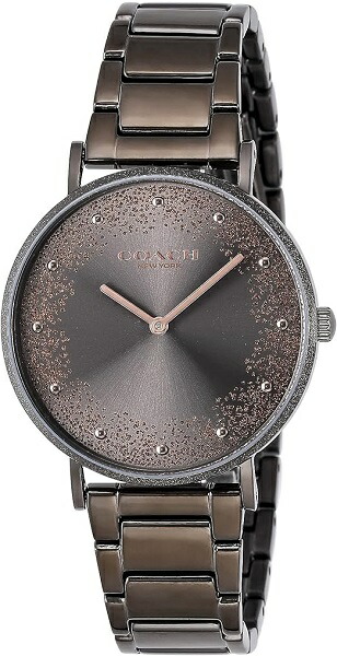 COACH レディース アナログ 14503635 メタルバンド 腕時計 ブラウン 36mm 並行輸入品
