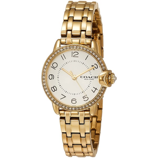 COACH レディース アナログ アーデン メタルバンド 14503816 ローズゴールド 腕時計 28mm [並行輸入品]｜王様舶来館