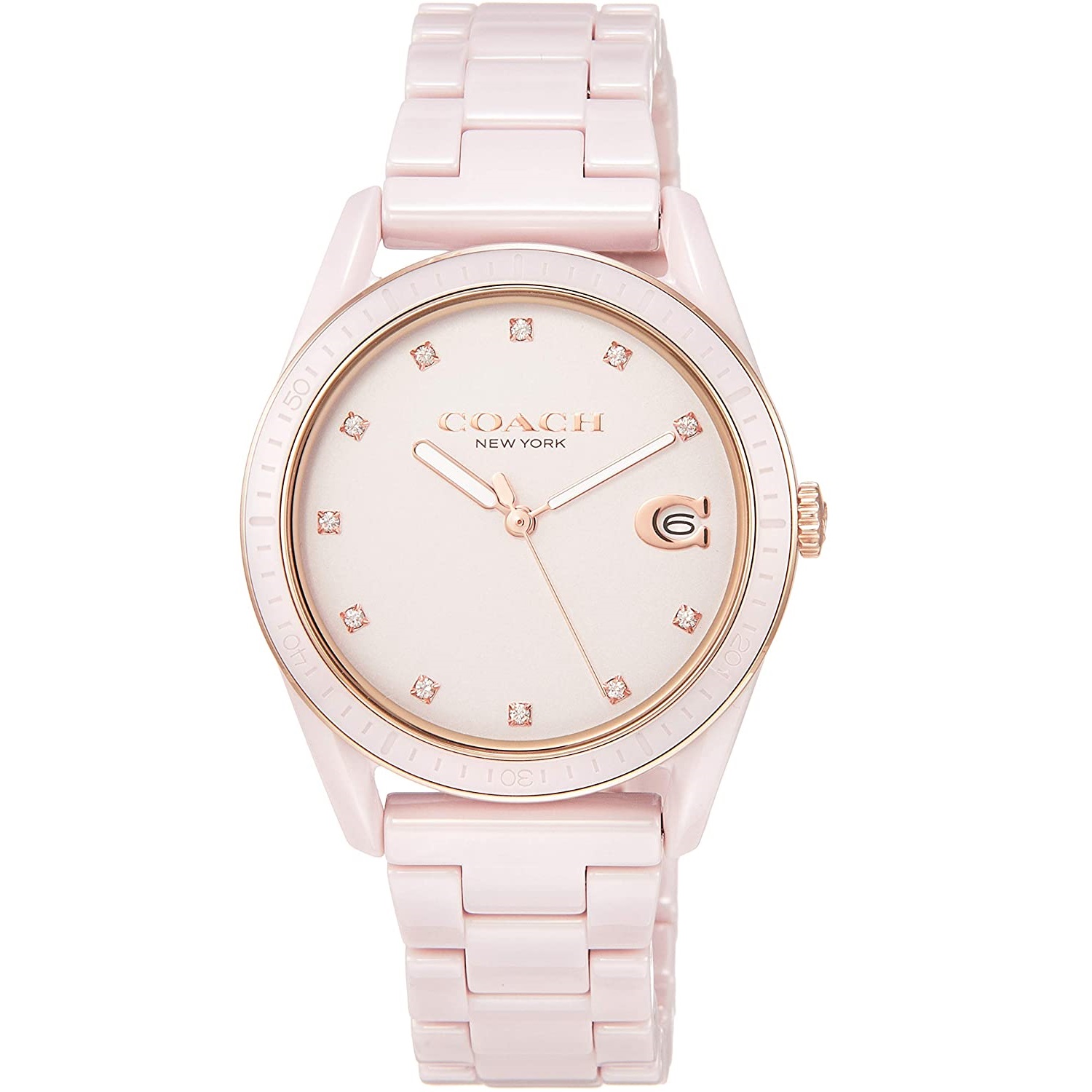 COACH レディース アナログ ブレスレット セラミック 14503264 腕時計 [並行輸入品]｜王様舶来館