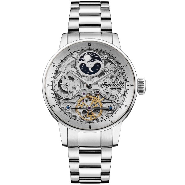 Ingersoll インガソール 自動巻き I07703 THE JAZZ シルバー 腕時計 メンズ AUTOMATIC 並行輸入品