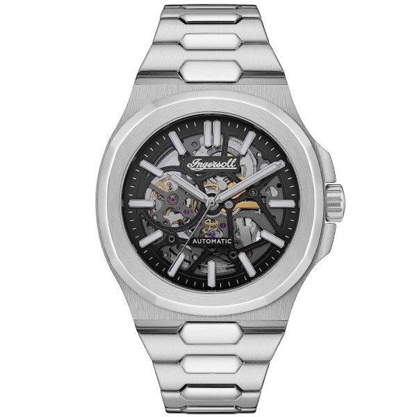 Ingersoll インガソール 自動巻き I12501 THE CATALINA シルバー 腕時計 メンズ AUTOMATIC 並行輸入品