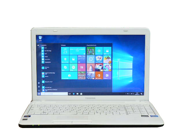 楽天市場】東芝 ノートパソコン 中古パソコン B351/23D ホワイト テンキー ノート 本体 Windows10 Core i3 DVD 4GB/320GB  送料無料 【中古】 : アースワードpc-shop