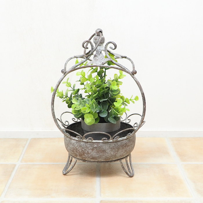 楽天市場】【あす楽】 フラワースタンド シャビープラントスタンドS