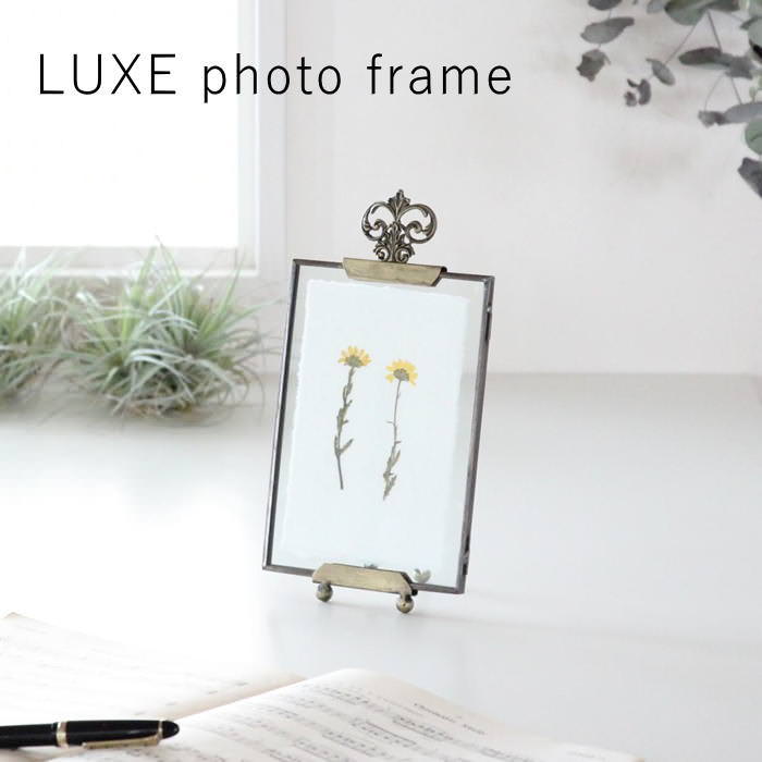 楽天市場】【あす楽】 フォトフレーム 【 LUXE イーゼルフォトフレーム