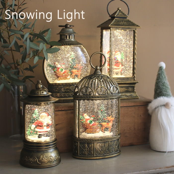 楽天市場】【あす楽】 置物 オブジェ クリスマス 【クリスマス スノー