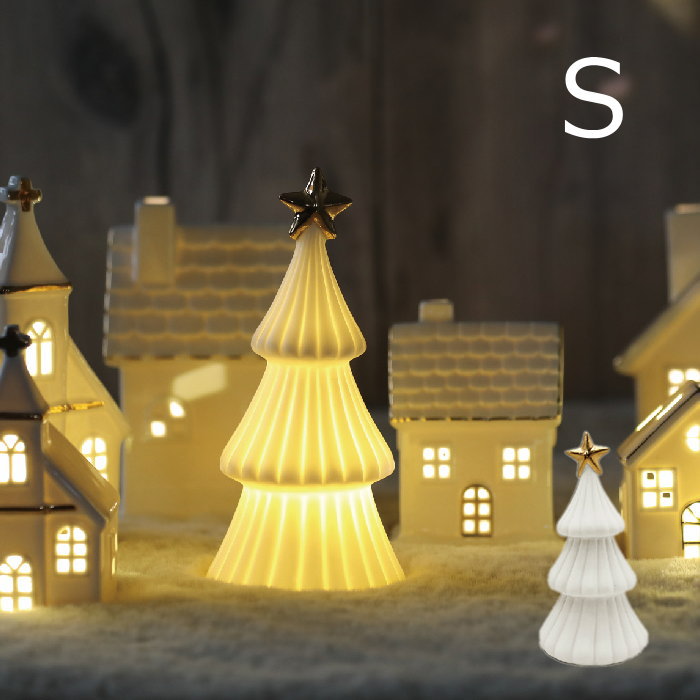 楽天市場】【あす楽】 置物 インテリア 光る 【クリスマス スノー