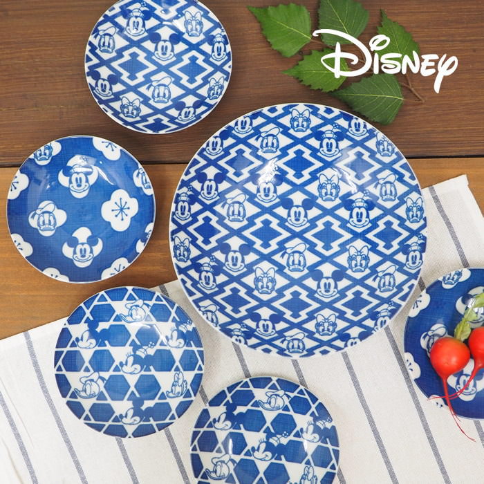 楽天市場】ディズニーDISNEYニホンスタイルペアパスタ＆小皿セット21.5