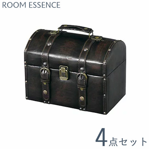 楽天市場 収納ボックス 収納ボックス 宝箱 トランク収納 収納ケース トランクケース 収納箱 小物収納 合皮 合成皮革 アンティーク調 ビンテージ風 レトロ アメリカン おしゃれ トランク型 インテリア ディスプレイ 雑貨 店舗用 小物入れ かばん カバン 鞄 ヴィンテージ風
