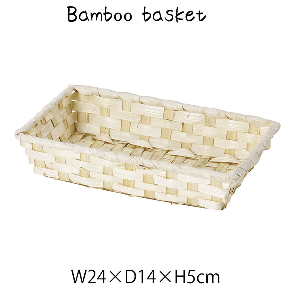 楽天市場】和かご バスケット 小物入れ バンブー 竹製 丸型 軽量