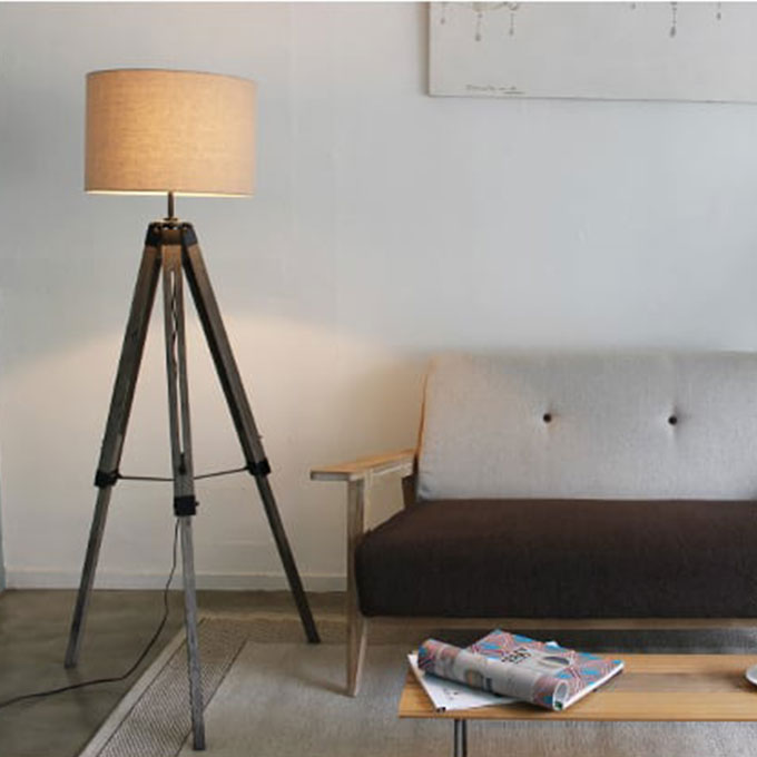 DULTON ONLINE SHOP | GALVANIZED STAND LAMP: ファニチャー