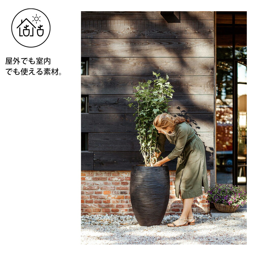 中古 軽量 植木鉢 高さ60cm 縦長 背の高い 深い 深鉢 長鉢 丸 ロング トールポット 植木鉢カバー プランターカバー 鉢 鉢カバー プランター おしゃれ お洒落 シンプル 高級感 大きい 屋外 野外 室内 樹脂製 プラスチック 室内用 多肉植物 Mediquickfl Com