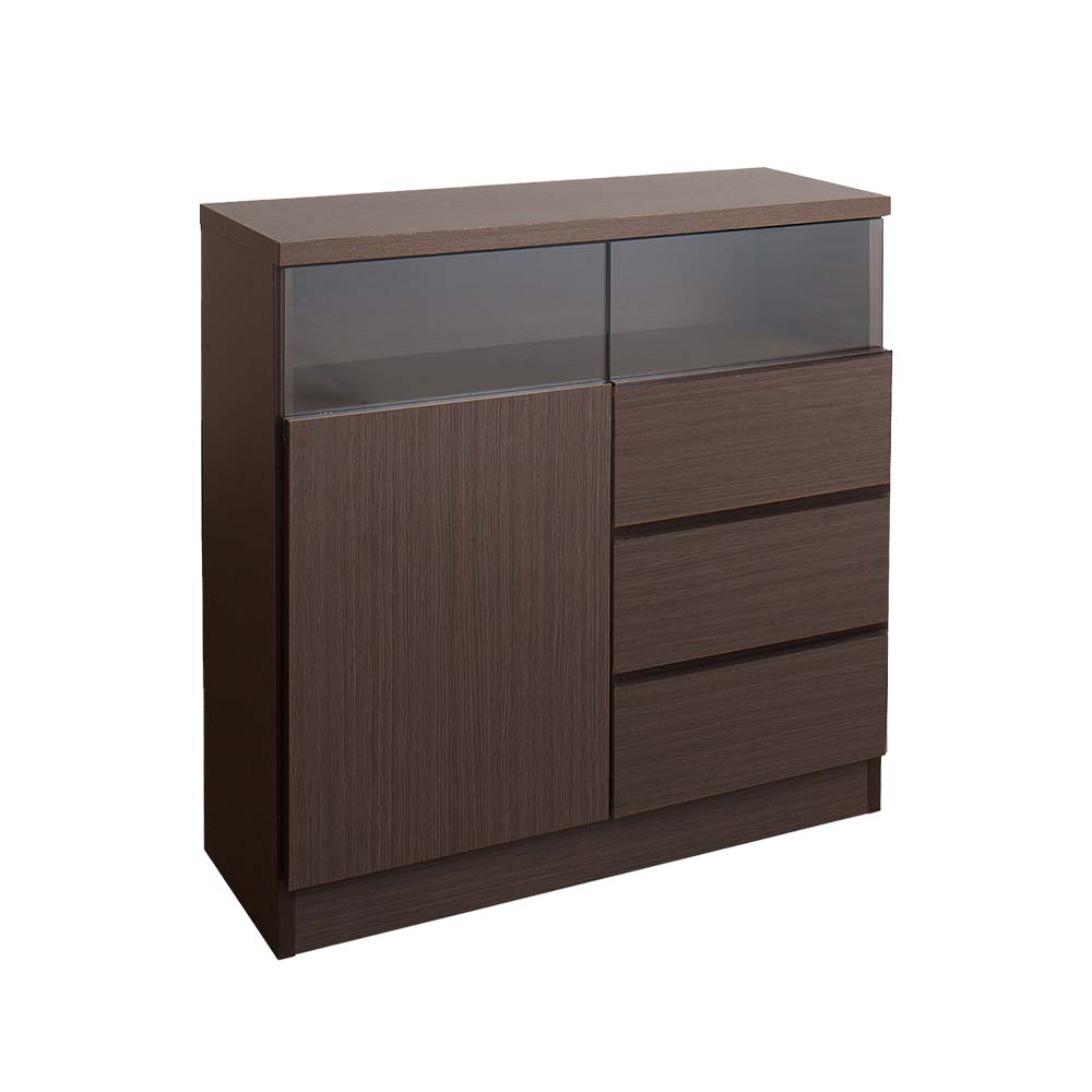 モダン キャビネット 収納　ダークブラウン モダン キャビネット 収納 ダークブラウン 楽天市場】【レビュー