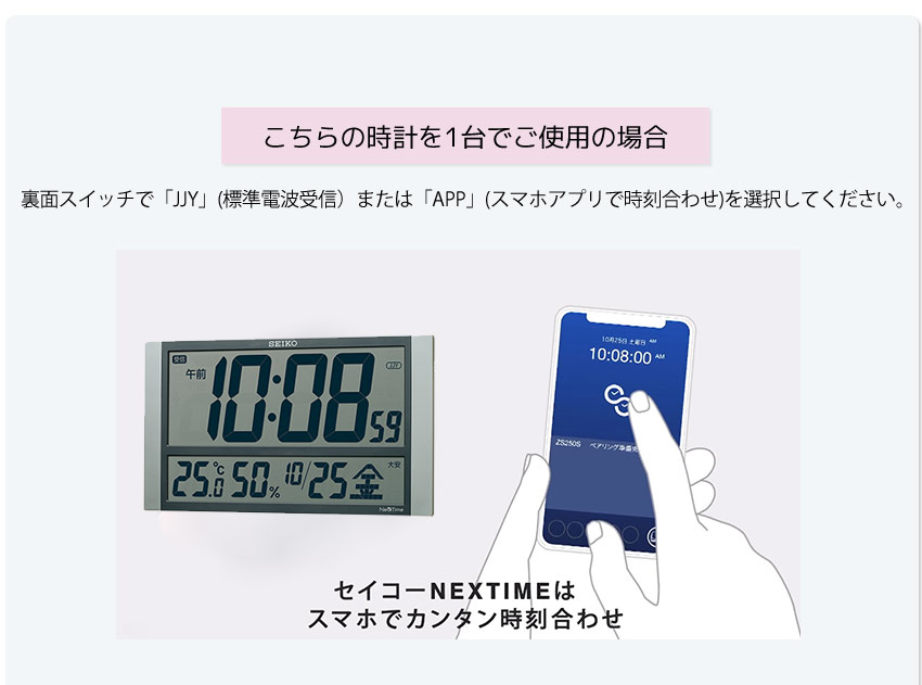 安心の品質と見やすさ Seiko セイコー 電波 壁掛け 壁掛け時計 ハイブリッド電波クロック デジタル 掛け時計 掛置時計 おしゃれ