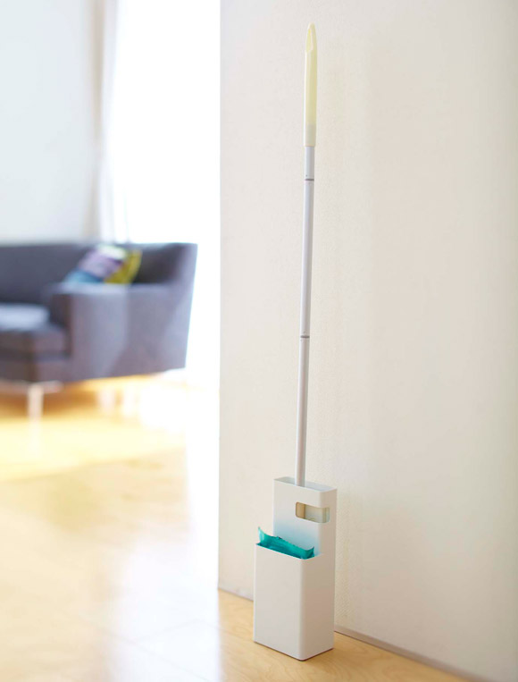 楽天市場 フローリングワイパースタンド デュオ フローリングワイパー 収納 掃除用品 お掃除用品 床掃除 替えシート プリズム プリズム