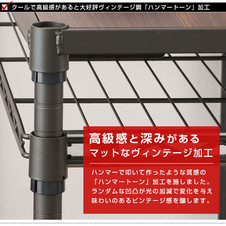 黒 パソコンラック メタルシェルフ パソコンデスク スチールラック 黒 奥行40モデル メタル 幅110 棚 シェルフ ワイヤーラック ワーキングデスク 木製 スチール 2段 ブラック ラック 机 7月上旬入荷予定 ルミナス正規品 デスクラック おしゃれ デスク 学習机 棚 黒 メタル