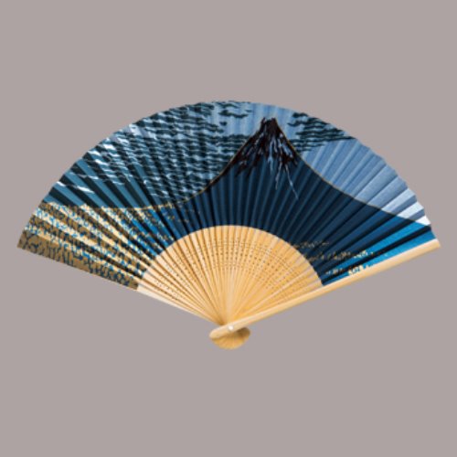 再入荷1番人気 高級絵付扇子 紳士用 富士 まとめ買い5本 ブランドおしゃれ 和服 和装小物 扇子 Www Alatuji Com