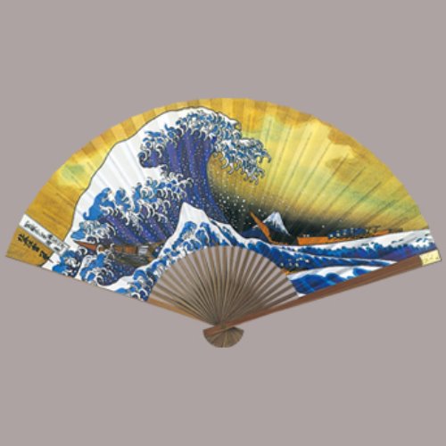 マジック扇子 北斎浪裏 まとめ買い10本｜カレンダー販売のいい暦店
