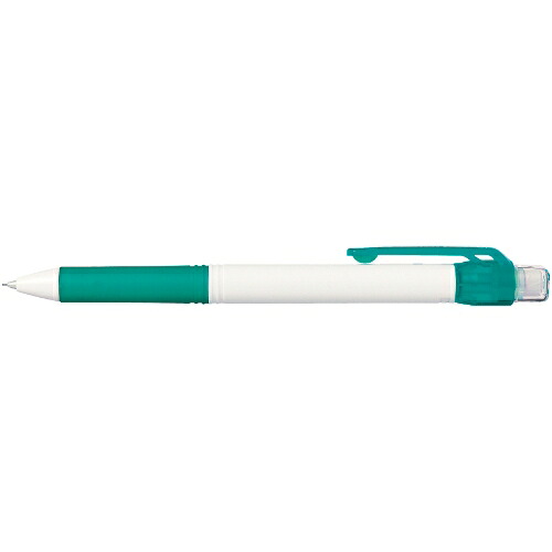 名入れシャープペン ドットe シャープ 白軸グリーン|カレンダー販売のいい暦店