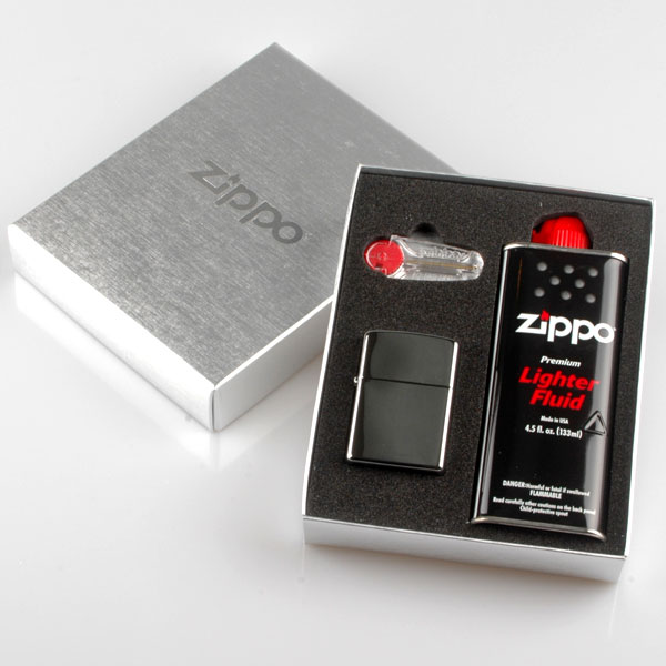 未使用　ZIPPO ギフトセット ZIPPO ジッポーライター用 純正オイル＆石 純正フリント 付