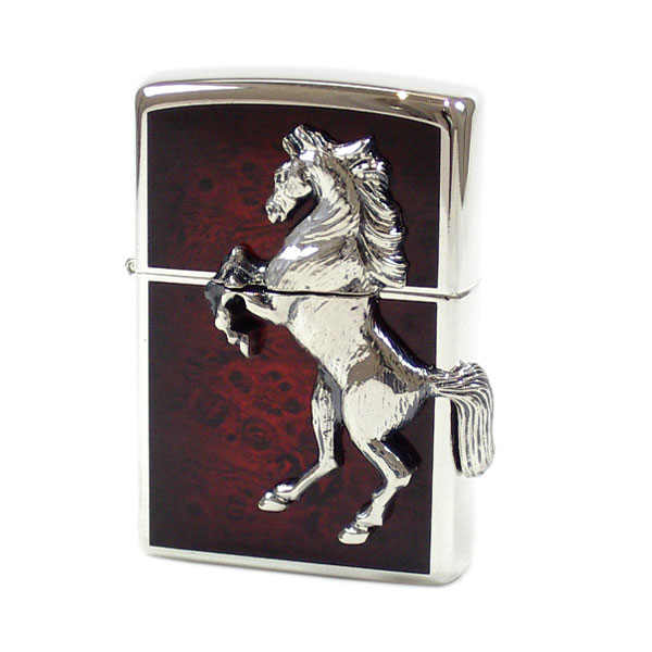 【y送料無料・新品・正規品】ZIPPO Winning Whinny ウイニングウィニー　ウッディブラウン 626987 ジッポー ライター