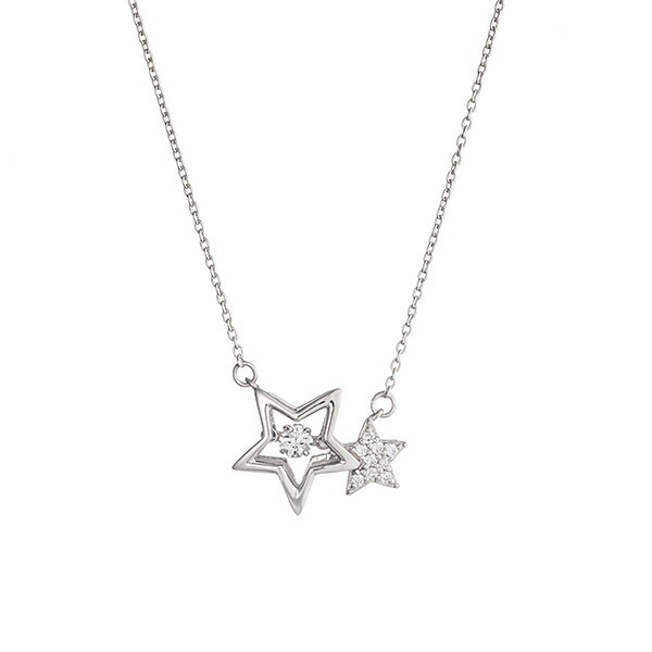 クロスフォー ネックレス NYP-564 K.S 佐藤かよモデル Dancing Stoneシリーズ 女性用ネックレス Crossfor NewYork【新品・正規品・送料無料】 ギフト
