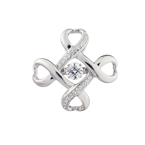 クロスフォー タイニーピン NYT-002 Crossfor Logo5 Dancing Stoneシリーズ Crossfor NewYork【新品・正規品・送料無料】 ギフト
