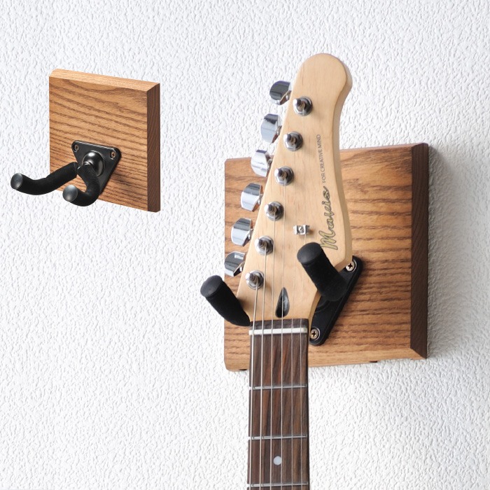 楽天市場 楽器店のように壁にギターをかける Reno リノ 壁掛けギターハンガー ギタースタンド ギターラック 住宅用石膏ボード壁用ギター置き あす楽対応 イー ユニット インテリアroom