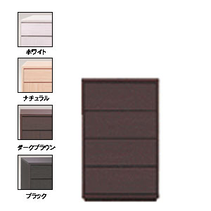 COMOローチェスト プッシュタイプ 【4段】 幅60×奥行43.5×高さ94.3cmタンス クローゼット 木製 完成品 日本製 送料込 衣類 収納 整理 モダン 大量 送料無料 e-room|イー・ユニット インテリアROOM