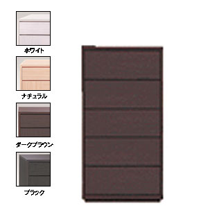 【本州四国は開梱設置サービス】 COMOハイチェスト プッシュタイプ 【5段】 幅60×奥行29.5×高さ116.8cm タンス クローゼット 木製 完成品 日本製 送料込 衣類 収納 整理 モダン 大量 送料無料
