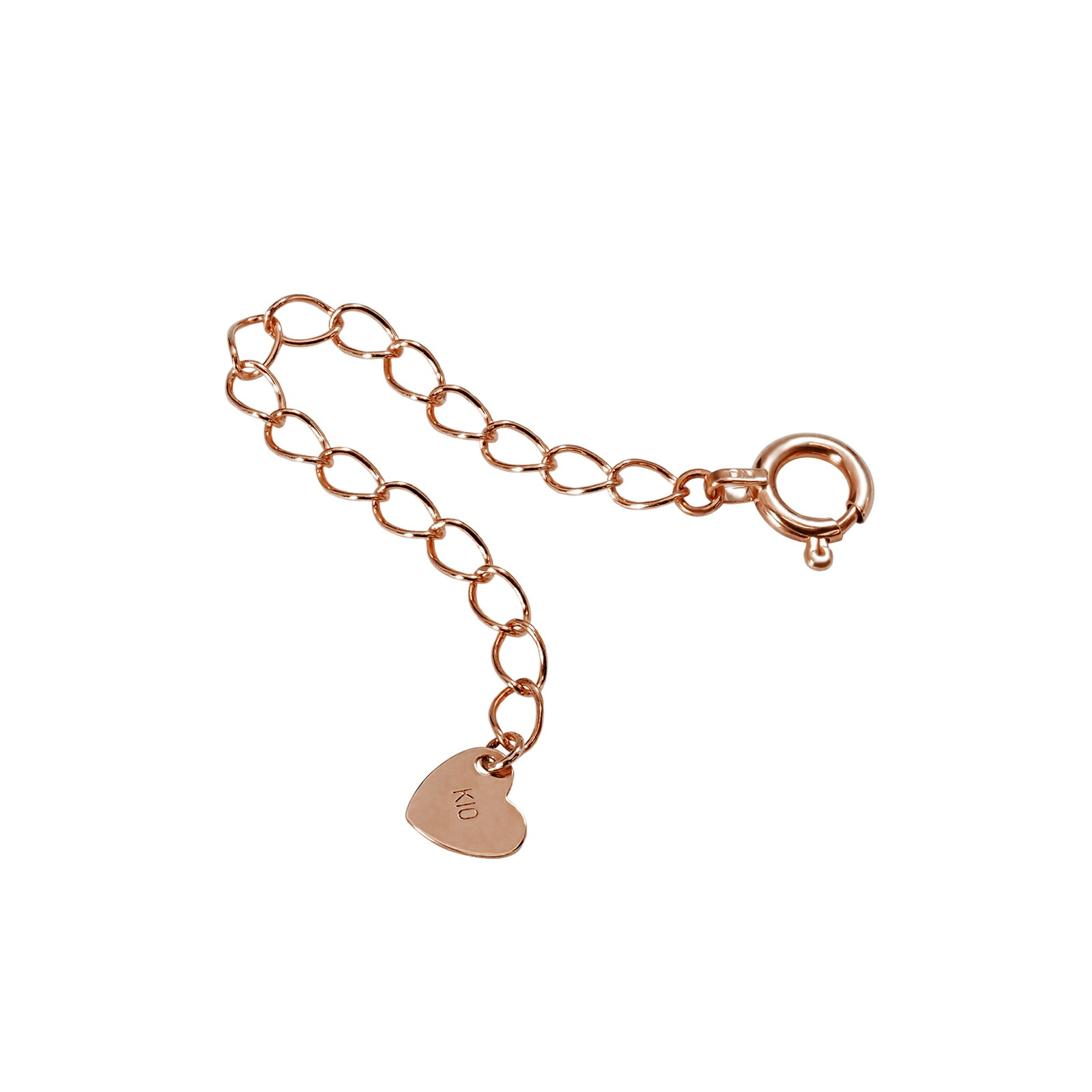 楽天市場】ネックレス用の延長アジャスター 10金 イエロー