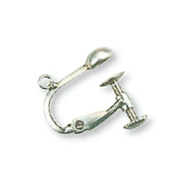 楽天市場】【1個売り】 イヤリングパーツ 14金 ホワイトゴールド