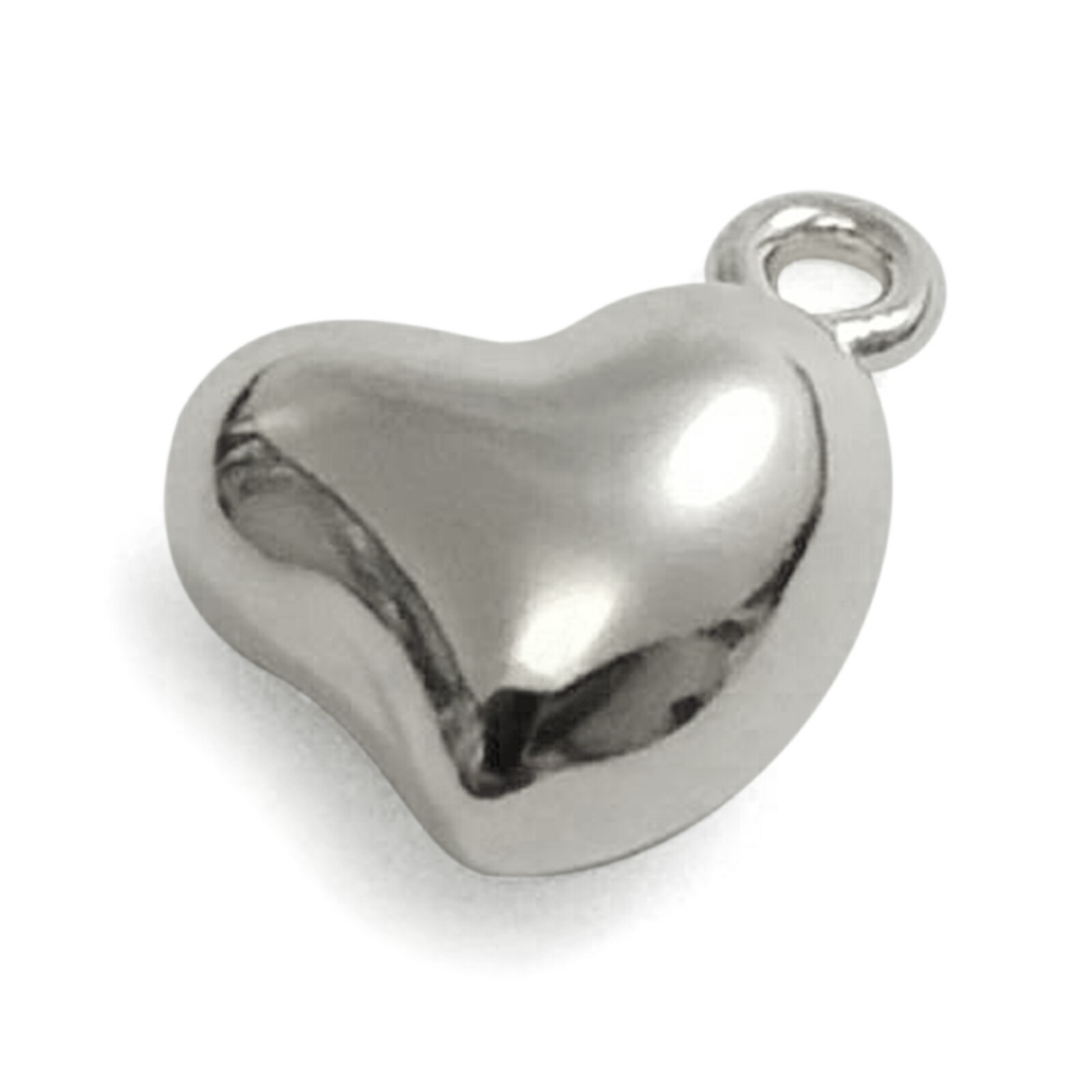 楽天市場】【1個売り】 チャームパーツ 18金 イエローゴールド ハート