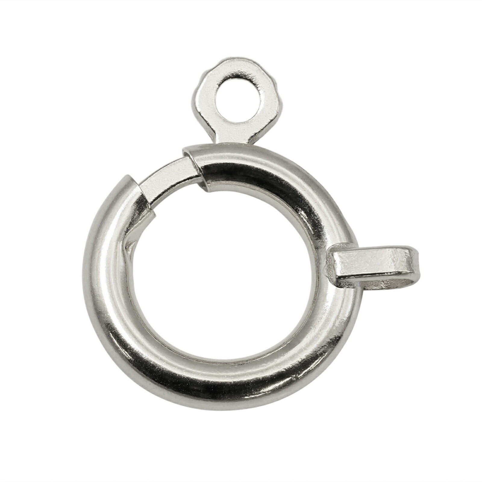 楽天市場】【1個売り】 留め具 18金 イエローゴールド 石留め加工用