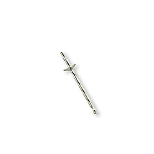 【1個売り】 ピアスパーツ 18金 ホワイトゴールド スタッドピアスパーツ ロングタイプ 軸径0.90mm ピアスポスト ピアス軸｜手芸用品 金具 飾り パーツ 部品 K18WG k18 18k 貴金属｜ジュエリー＆ネックレス RUBBY