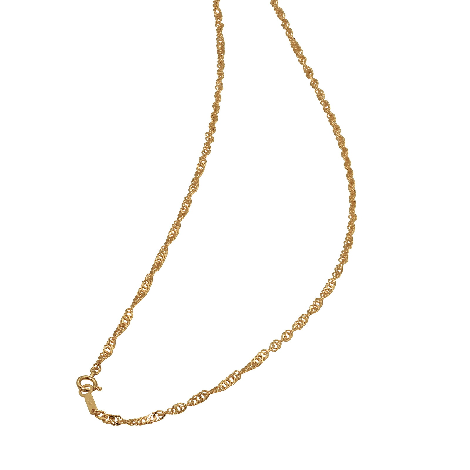 GOLDKID オールスカルチェーン そろそろ限界価格 ネックレス チェーンのみ K18 ゴールド メンズ スカル チェーン 中空