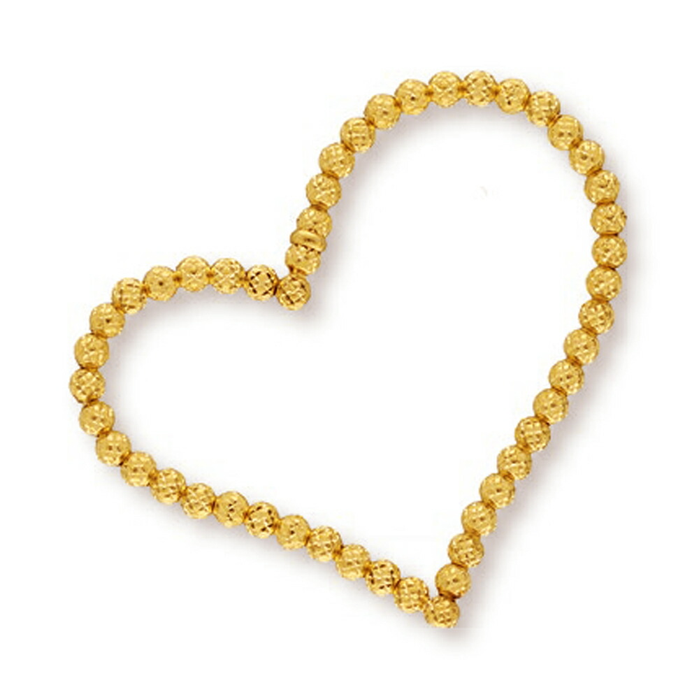 ゴールド ハート型 チャーム K18 楽天市場】K18 K10 ハート ネックレス