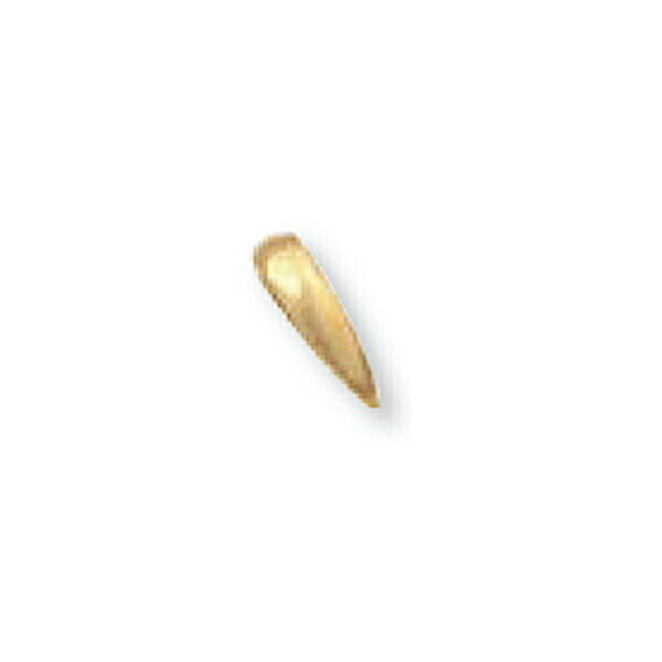 【1個売り】 バチカン 18金 イエローゴールド シンプルバチカン 縦7.4mm 横2.1mm ペンダントトップ用｜手芸用品 金具 飾り パーツ 部品 K18YG k18 18k 貴金属 12,390円
