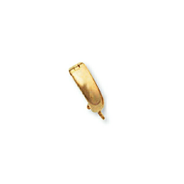 【1個売り】 バチカン 18金 イエローゴールド ジョイントバチカン セーフティー付き 環付き 11.5mm玉迄 ペンダントトップ用 クリッカー|手芸用品 金具 飾り パーツ 部品 K18YG k18 18k 貴金属|ジュエリー&ネックレス RUBBY
