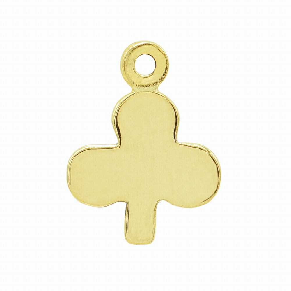 楽天市場】【1個売り】 チャームパーツ 18金 イエローゴールド