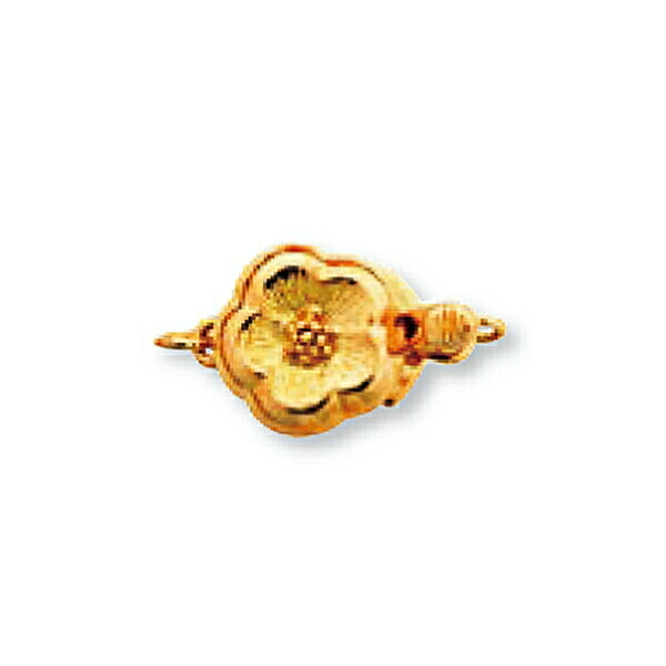【1個売り】 留め具 18金 イエローゴールド パール用差し込み式クラスプ 縦9.5mm 横15.0mm 真珠 ビーズ｜手芸用品 金具 飾り パーツ 部品 K18YG k18 18k 貴金属 109,778円
