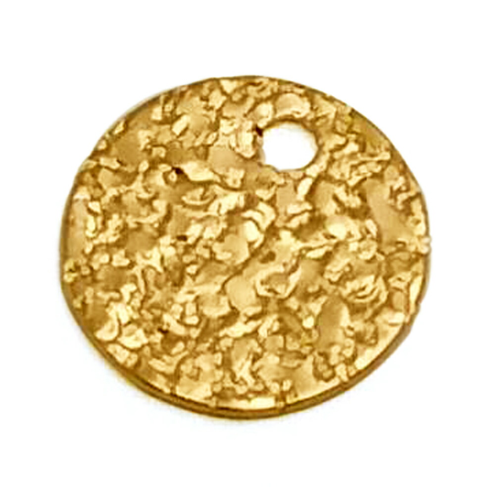 楽天市場】【1個売り】 チャームパーツ 18金 イエローゴールド